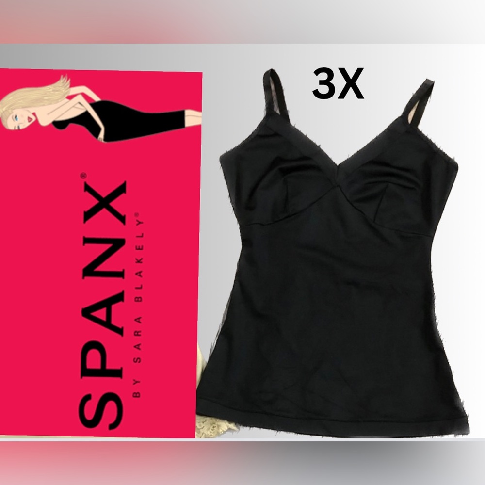 Black Spanx Camisole Size 3X